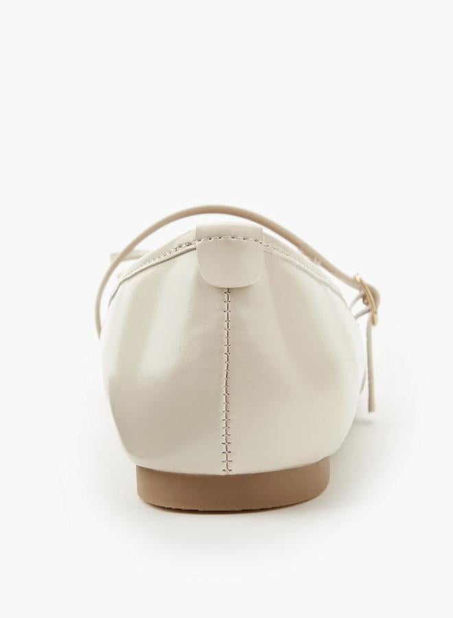 Celeste Women Bow Detail Ballerina Shoes - Image 5